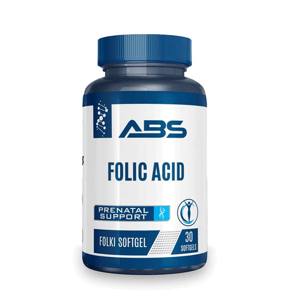 ABS Folic Acid 400mcg, 30 Ct - My Vitamin Store