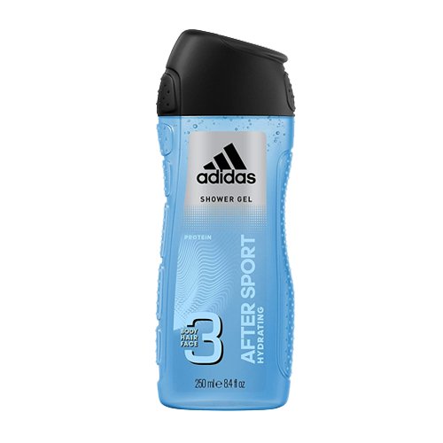 Adidas After Sport 3-in-1 Hydrating Shower Gel, 250ml - My Vitamin Store
