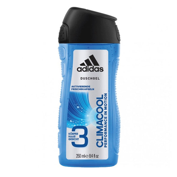 Adidas Climacool Performance In Motion 3-in-1 Shower Gel, 250ml - My Vitamin Store