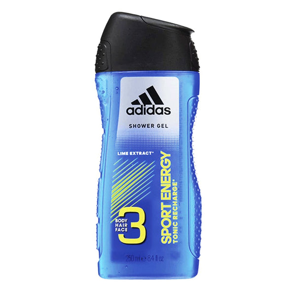 Adidas Sport Energy Tonic Recharge 3-in-1 Shower Gel, 250ml - My Vitamin Store
