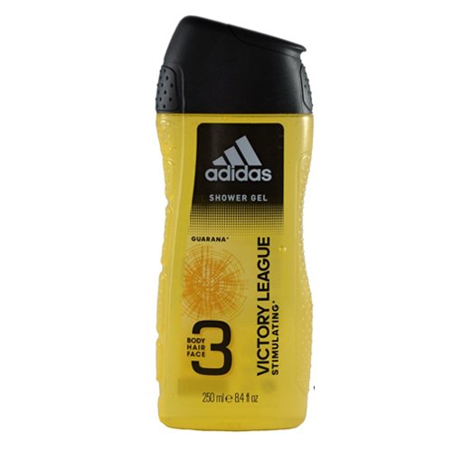 Adidas Victory League Stimulating 3-in-1 Shower Gel, 250ml - My Vitamin Store