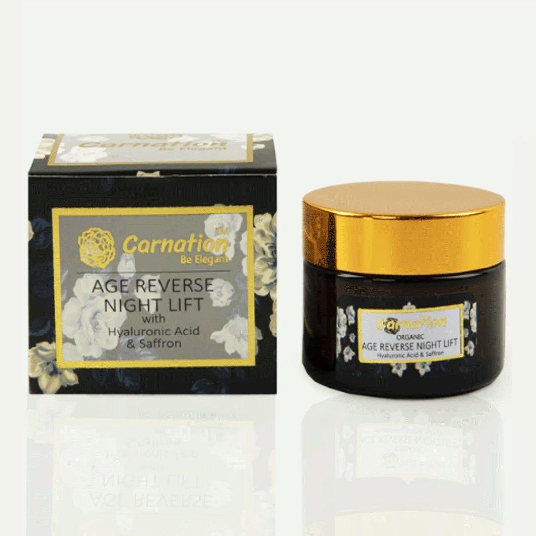 Age Reverse Night Lift, 50g - Carnation - My Vitamin Store
