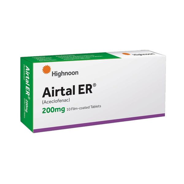 Airtal ER 200mg Tablets, 10 Ct - Highnoon - My Vitamin Store