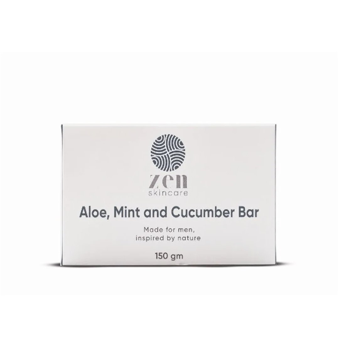 Aloe, Mint and Cucumber Soap Bar - Zen SkinCare - My Vitamin Store