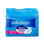 Always 3-in-1 Maxi Thick (Long) Sanitary Pads, 9 Ct - My Vitamin Store