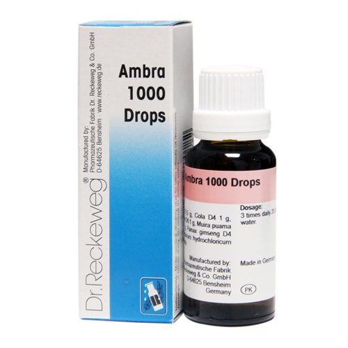 Ambra 1000 Drops - Dr. Reckeweg - My Vitamin Store