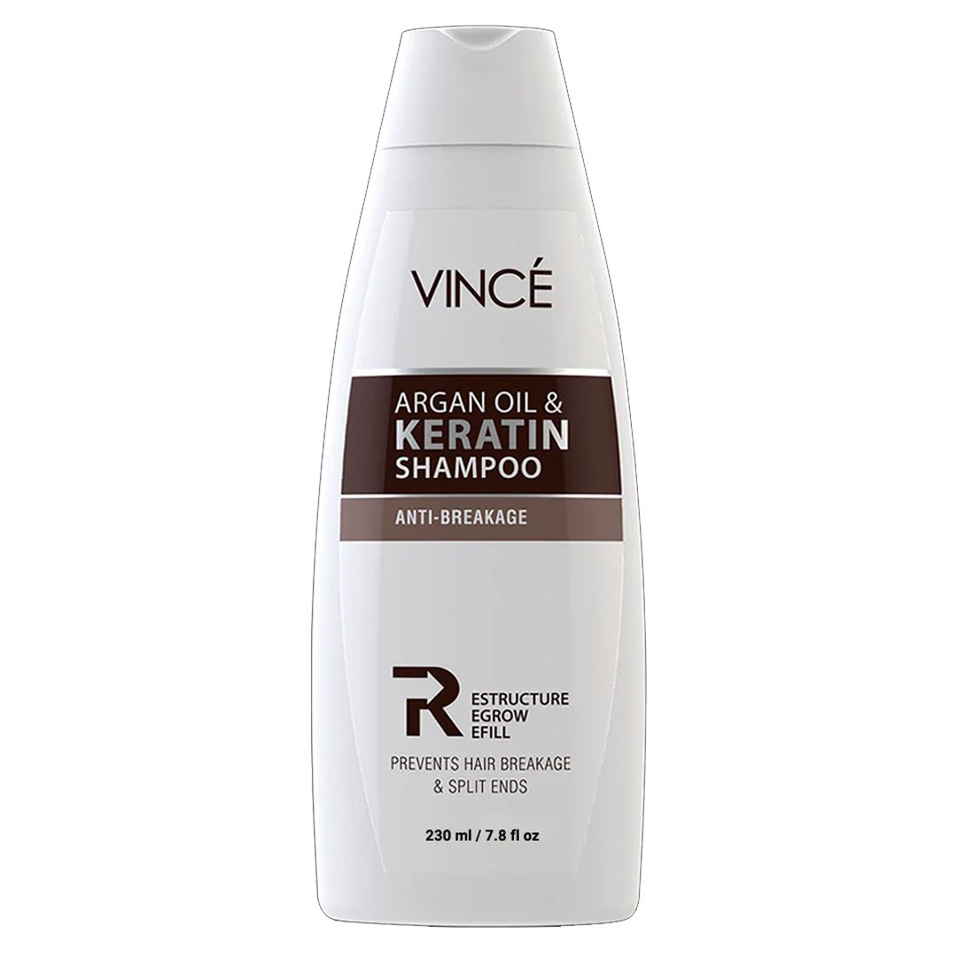 Argan Oil & Keratin Shampoo - Vince - My Vitamin Store