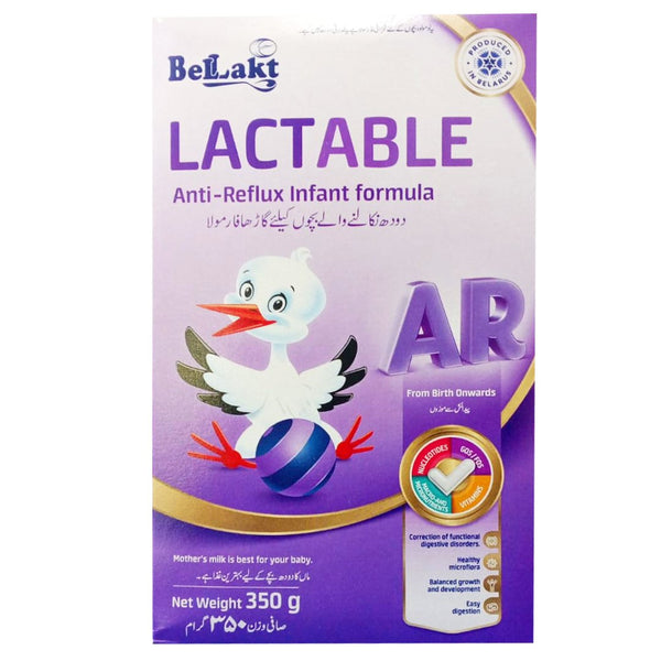 Bellakt Lactable AR Anti Reflux Infant Formula, 350g - My Vitamin Store