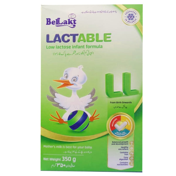 Bellakt Lactable LL Low Lactose Infant Formula, 350g - My Vitamin Store
