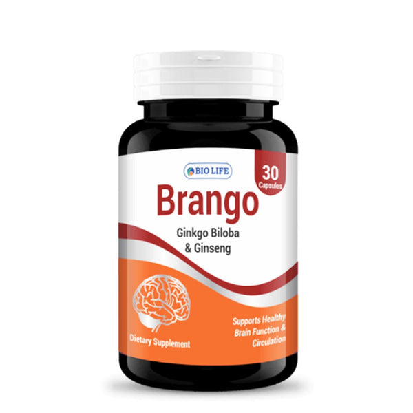 Bio Life Brango (Ginkgo Biloba & Ginseng), 30 Ct - My Vitamin Store