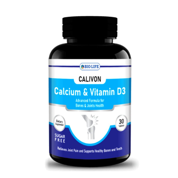 Bio Life Calivon (Calcium & Vitamin D3), 30 Ct - My Vitamin Store