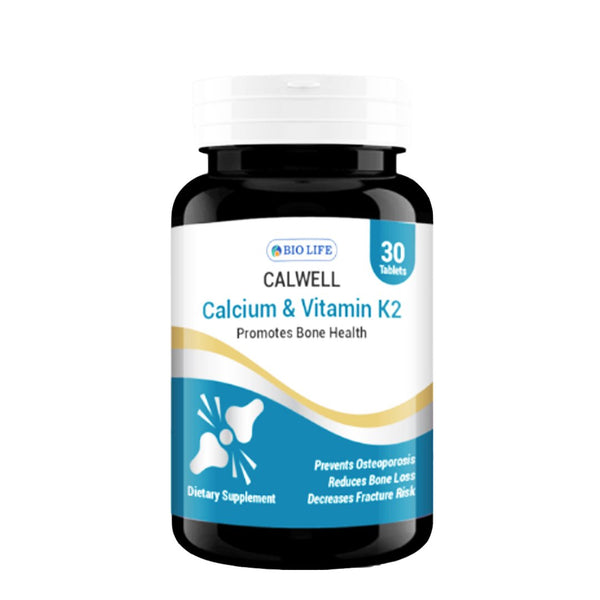 Bio Life Calwell (Calcium & Vitamin K2), 30 Ct - My Vitamin Store