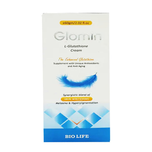 Bio Life Glomin L-Glutathione Cream, 60g - My Vitamin Store