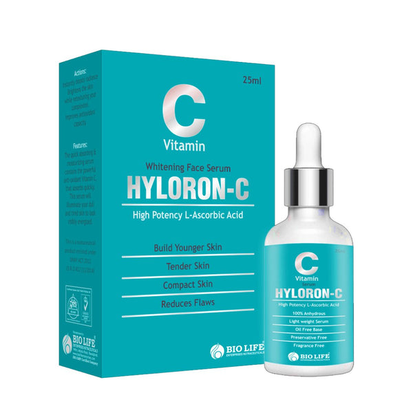 Bio Life Hyloron-C (Vitamin C Serum), 25ml - My Vitamin Store