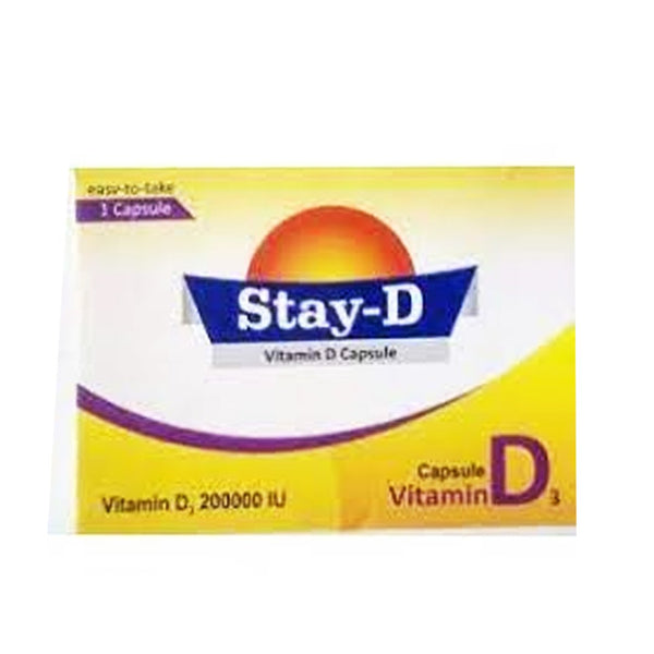 Bio Life Stay-D Vitamin D (Vitamin D3 200,000 IU) Capsule, 1 Ct - My Vitamin Store