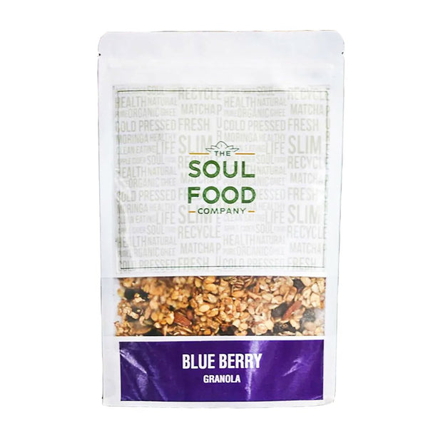 Blue Berry Granola 300g - The Soul Food Company - My Vitamin Store