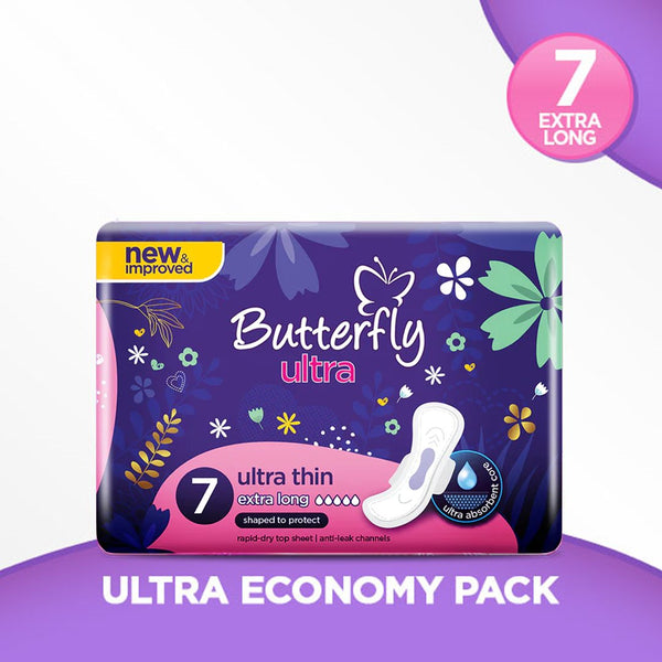 Butterfly Ultra (Extra Long), 7 Ct - My Vitamin Store