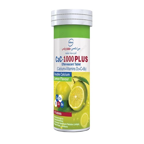 CaC-1000 Plus (Lemon), 10 Ct - My Vitamin Store
