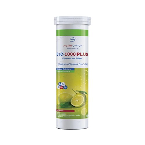 CaC-1000 Plus (Lemon), 20 Ct - My Vitamin Store