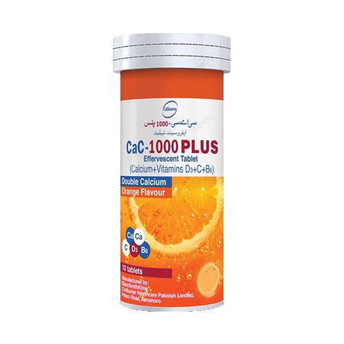 CaC-1000 Plus (Orange), 10 Ct - My Vitamin Store