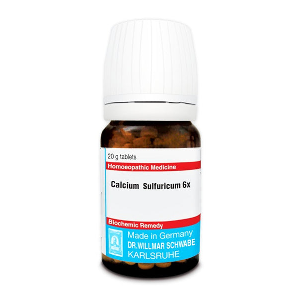 Calcium Sulfuricum 6x, 20g - Dr. Schwabe - My Vitamin Store