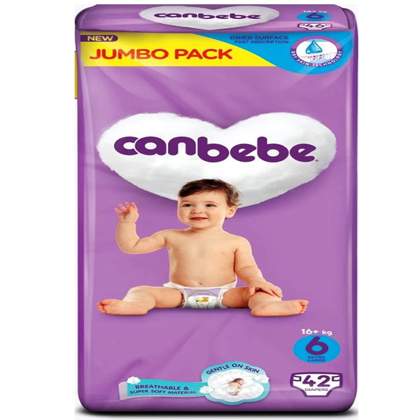 Canbebe Diapers Size 6 (Extra Large), 42 Ct - My Vitamin Store