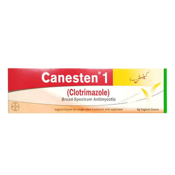 Canesten 1 (Clotrimazole) Vaginal Cream With Applicator, 5g - Bayer - My Vitamin Store