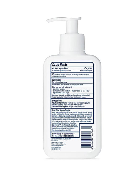 CeraVe Itch Relief Moisturizing Lotion, 237ml - My Vitamin Store