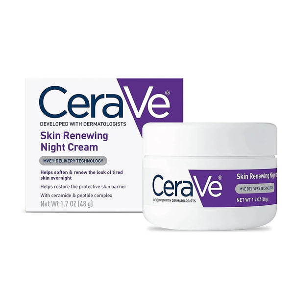 CeraVe Skin Renewing Night Cream, 48g - My Vitamin Store