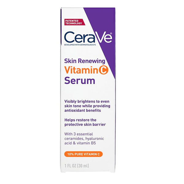 CeraVe Skin Renewing Vitamin C Serum, 30ml - My Vitamin Store