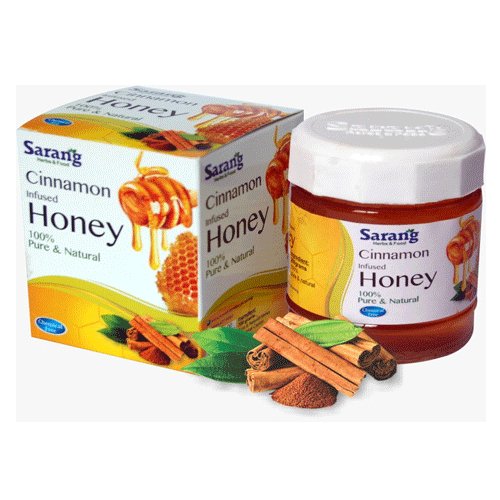 Cinnamon Infused Honey, 200g - Sarang - My Vitamin Store