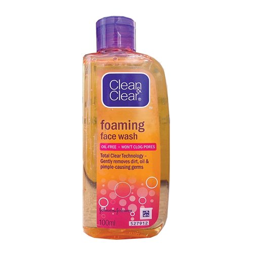 Clean & Clear Foaming Face Wash, 100ml - My Vitamin Store