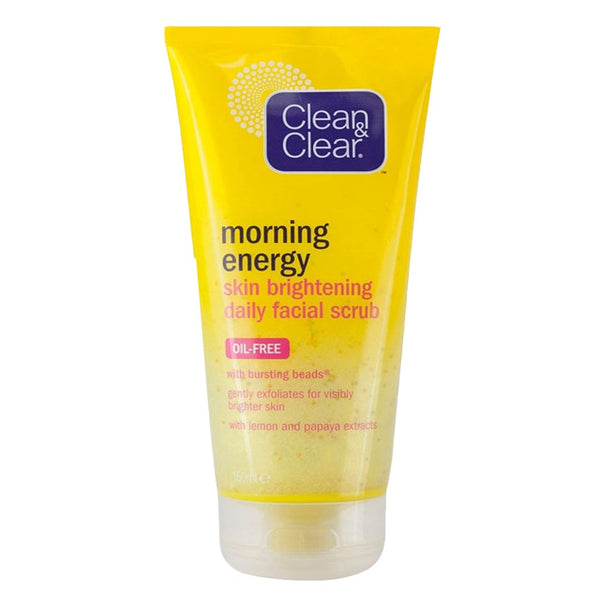 Clean & Clear Morning Energy Skin Brightening Daily Facial Scrub, 150ml - My Vitamin Store