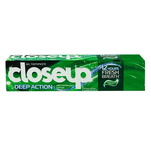 Closeup Deep Action Menthol Fresh Toothpaste, 100g - My Vitamin Store