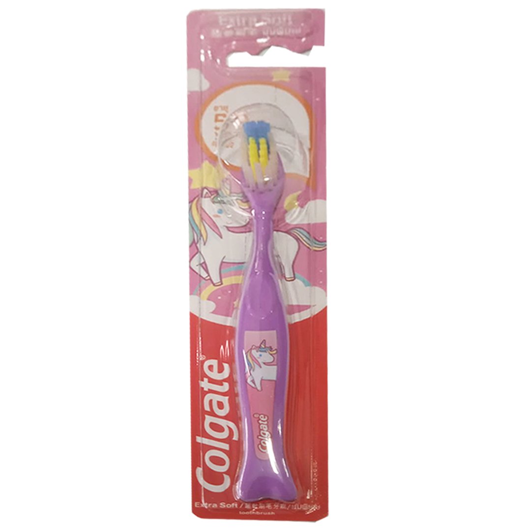 Colgate Kids Extra Soft Toothbrush (Purple), 1 Ct - My Vitamin Store