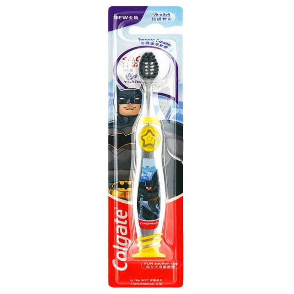 Colgate Kids Ultra Soft Batman Toothbrush (Yellow), 1 Ct - My Vitamin Store