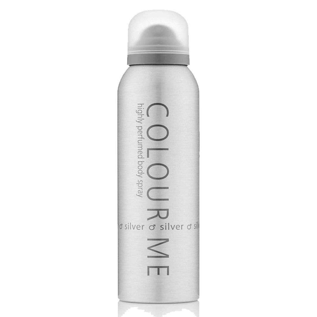 Colour Me Silver Highly Perfumed Body Spray, 150ml - My Vitamin Store
