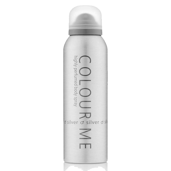 Colour Me Silver Highly Perfumed Body Spray, 150ml - My Vitamin Store