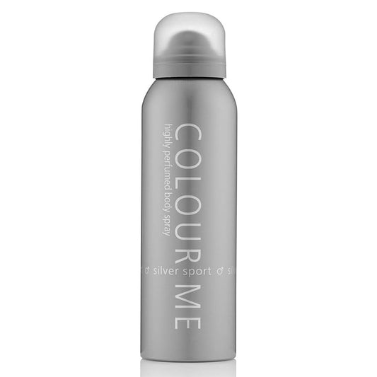 Colour Me Silver Sport Highly Perfumed Body Spray, 150ml - My Vitamin Store