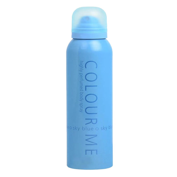 Colour Me Sky Blue Highly Perfumed Body Spray, 150ml - My Vitamin Store