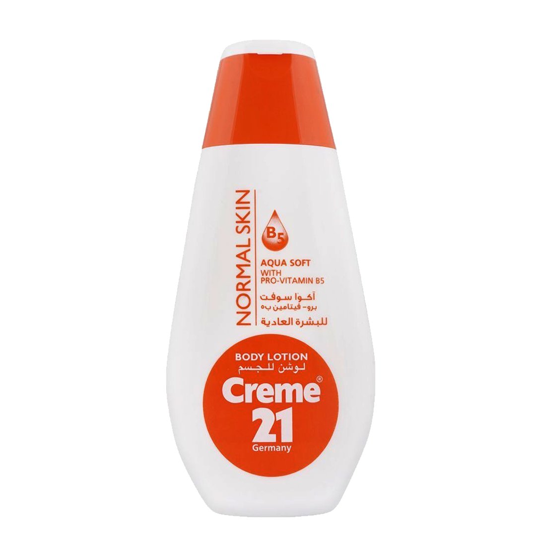 Creme 21 Aqua Soft Body Lotion With Pro Vitamin B5 For Normal Skin, 400ml - My Vitamin Store