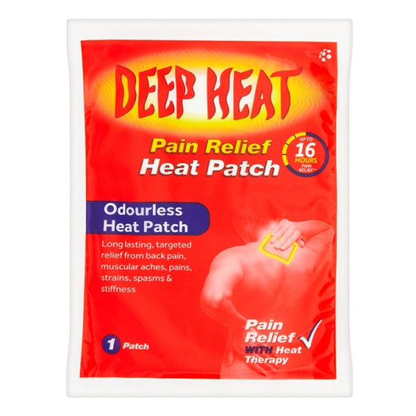 Deep Heat Pain Relief Heat Patch - My Vitamin Store