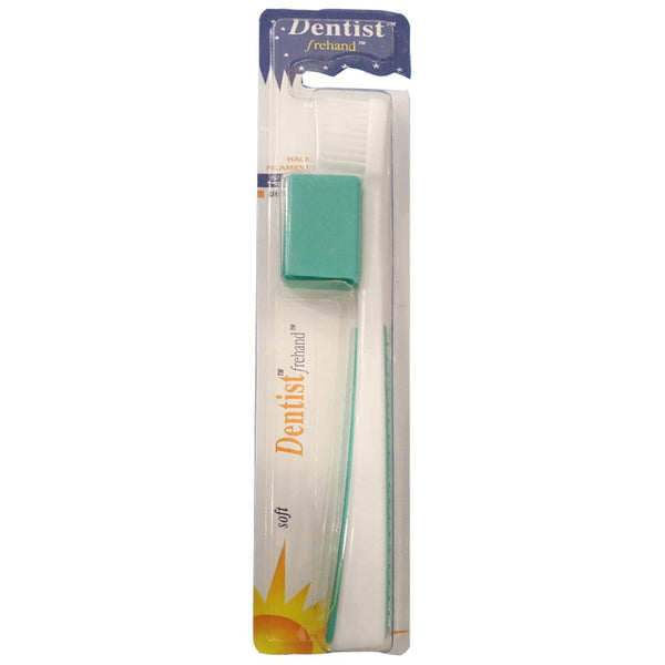 Dentist Frehand Soft Toothbrush (Green) - My Vitamin Store