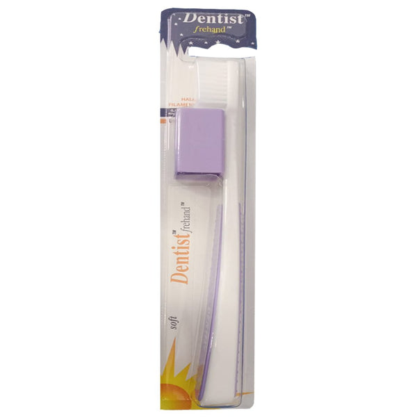 Dentist Frehand Soft Toothbrush (Purple) - My Vitamin Store