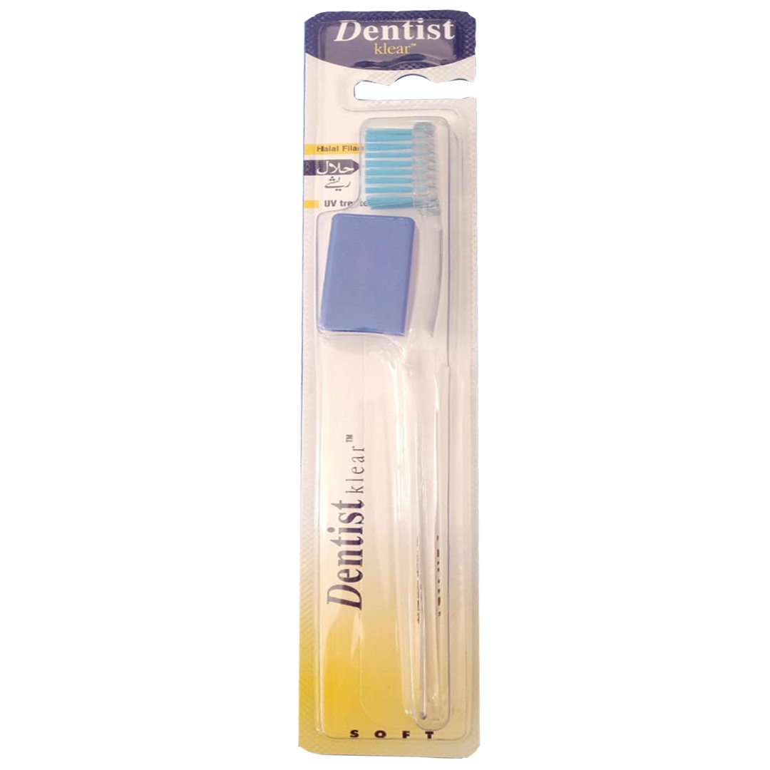 Dentist Klear Soft Toothbrush (Blue) - My Vitamin Store