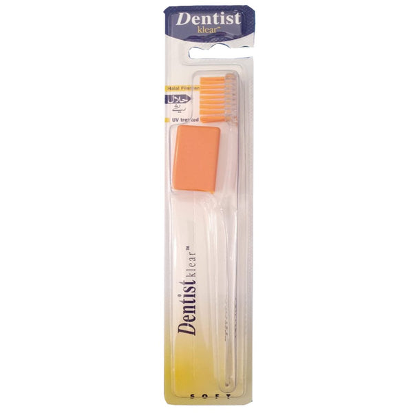 Dentist Klear Soft Toothbrush (Orange) - My Vitamin Store