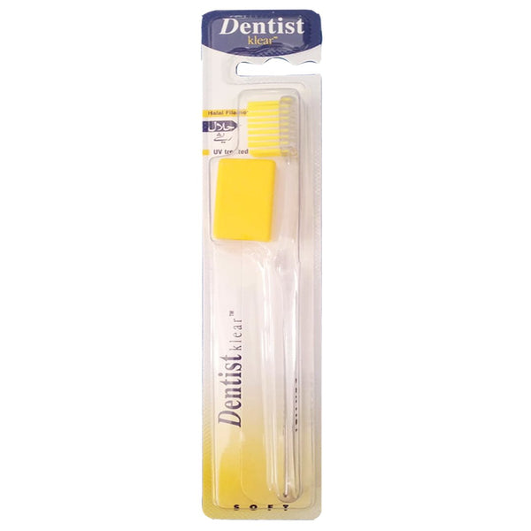Dentist Klear Soft Toothbrush (Yellow), 1 Ct - My Vitamin Store
