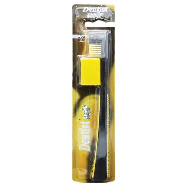 Dentist Noir Hard Toothbrush (Yellow), 1 Ct - My Vitamin Store