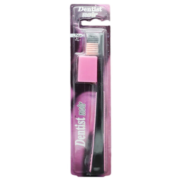 Dentist Noir Soft Toothbrush (Pink), 1 Ct - My Vitamin Store