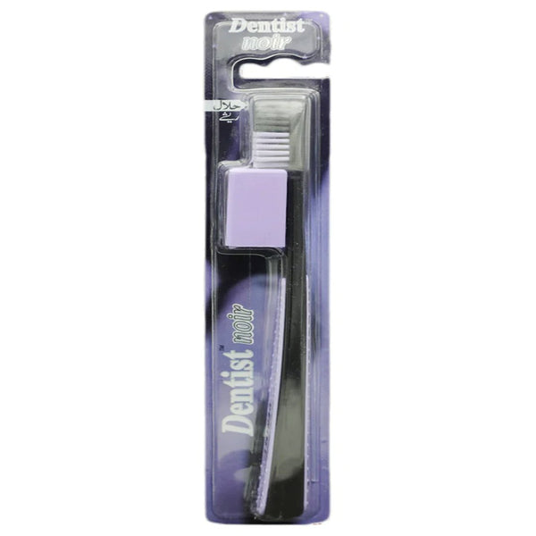 Dentist Noir Soft Toothbrush (Purple), 1 Ct - My Vitamin Store